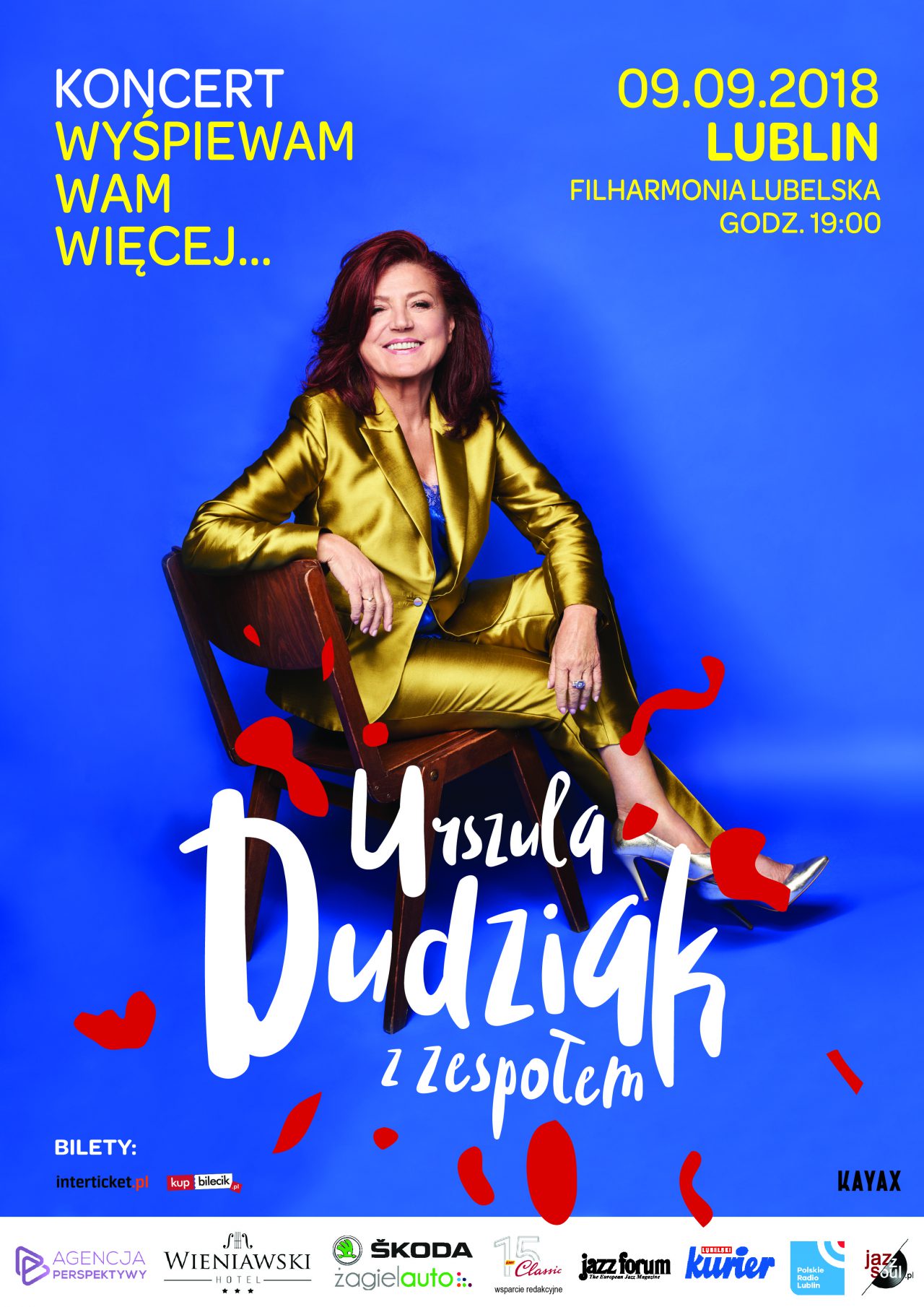 Urszula Dudziak w Lublinie plakat