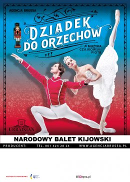 Plakat Narodowy Balet Kijowski - Dziadek do Orzechów