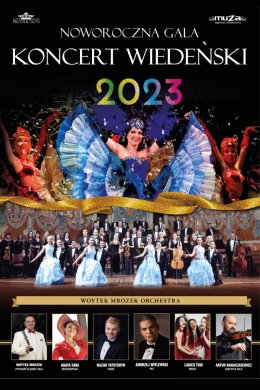 Plakat Noworoczna Gala - Koncert Wiedeński