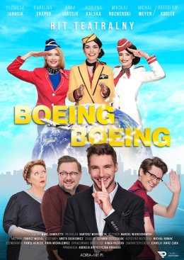 Plakat Boeing Boeing– zwariowana komedia sytuacyjna