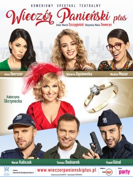 Plakat Wieczór Panieński Plus