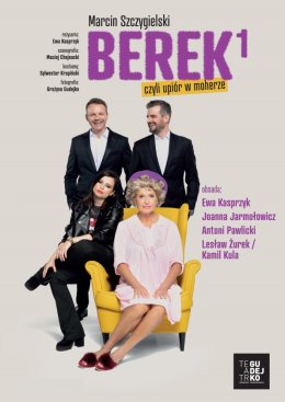 Plakat Berek, czyli upiór w moherze