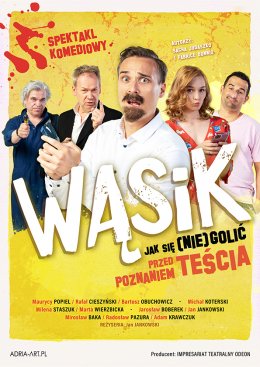 Plakat Wąsik - Jak się (nie)golić przed poznaniem teścia