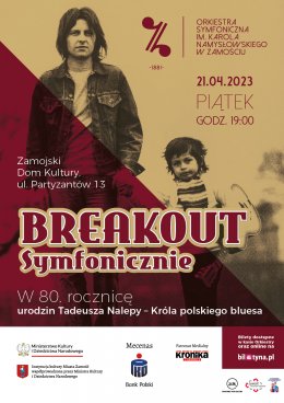 Plakat Breakout symfonicznie