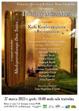 Plakat Teatralny Misz-Masz