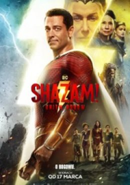 Plakat Shazam! Gniew bogów