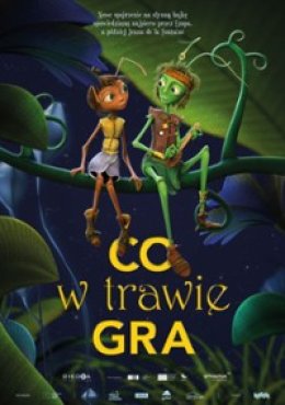 Plakat Co w trawie gra