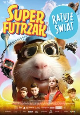 Plakat Super Futrzak Ratuje Świat