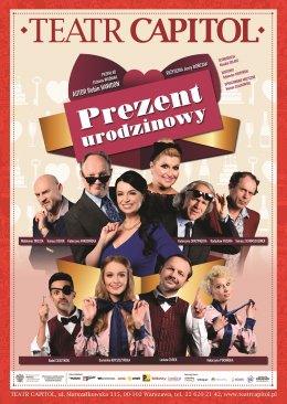 Plakat Prezent urodzinowy