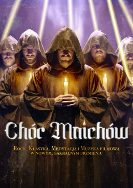Plakat Chór Mnichów przy świecach
