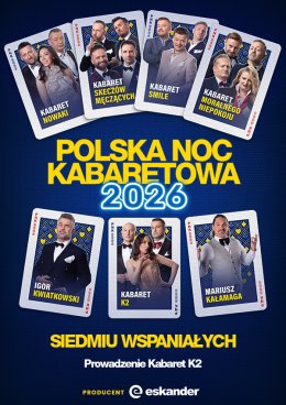 Plakat Polska Noc Kabaretowa 2026