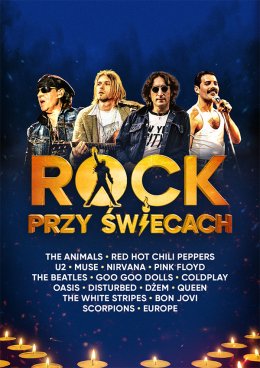 Plakat Rock przy świecach 