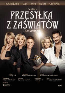 Plakat Przesyłka z zaświatów - reż. Cezary Żak