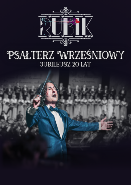 Plakat Piotr Rubik: Psałterz Wrześniowy - jubileusz 20 lat