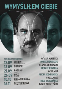 Plakat Wymyśliłem Ciebie - Koncert Pamięci Andrzeja Zauchy