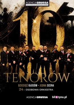 Plakat 10 Tenorów - Dziesięć głosów, jedna scena