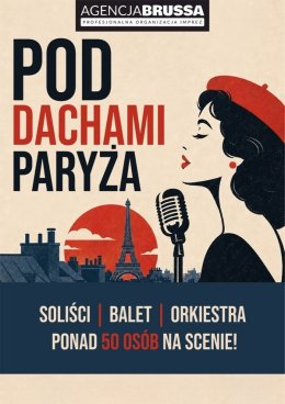 Plakat Pod dachami Paryża – część 2