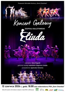 Plakat Koncert Galowy Zespołu Baletowego 