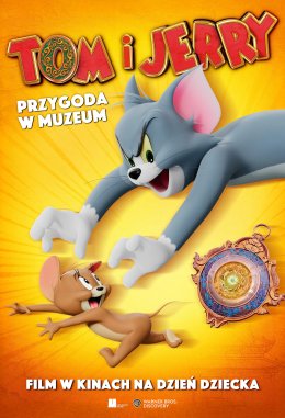 Plakat Tom i Jerry: Przygoda w muzeum