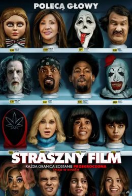 Plakat Straszny film