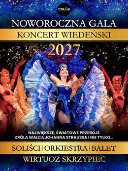 Plakat Noworoczna Gala - Koncert Wiedeński 2027