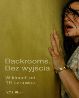 Plakat Backrooms. Bez wyjścia