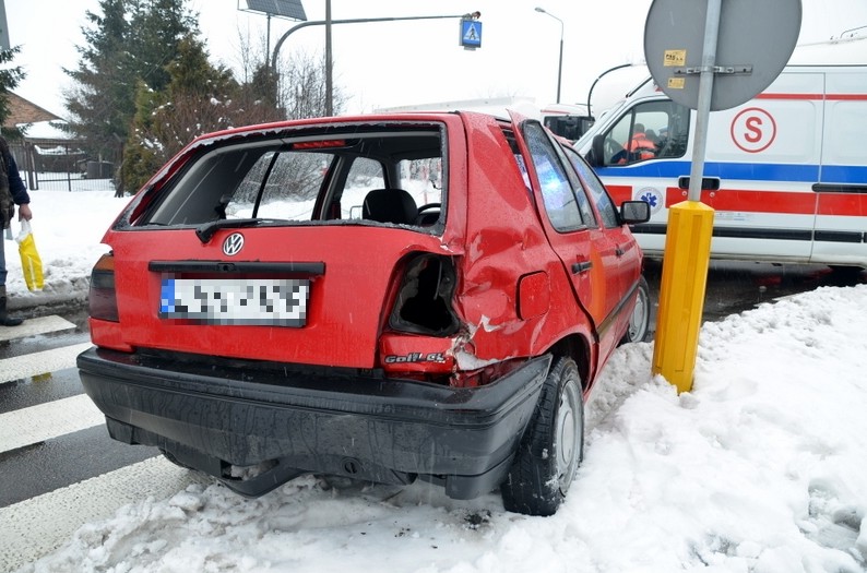 Radzyń Podlaski: Zderzenie aut na drodze krajowej nr 19