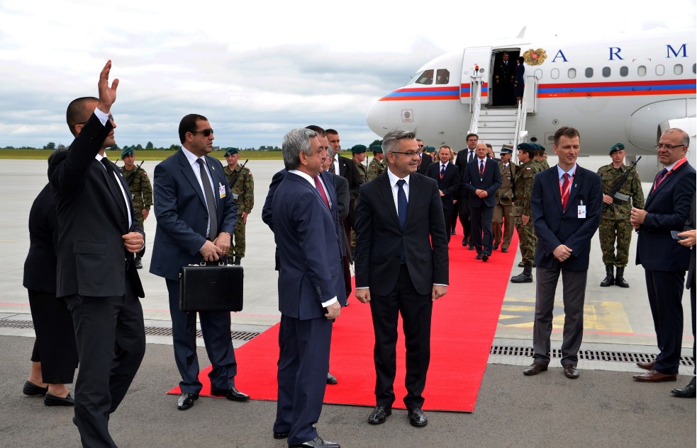 Prezydent Armenii z wizytą w Lublinie i Zamościu