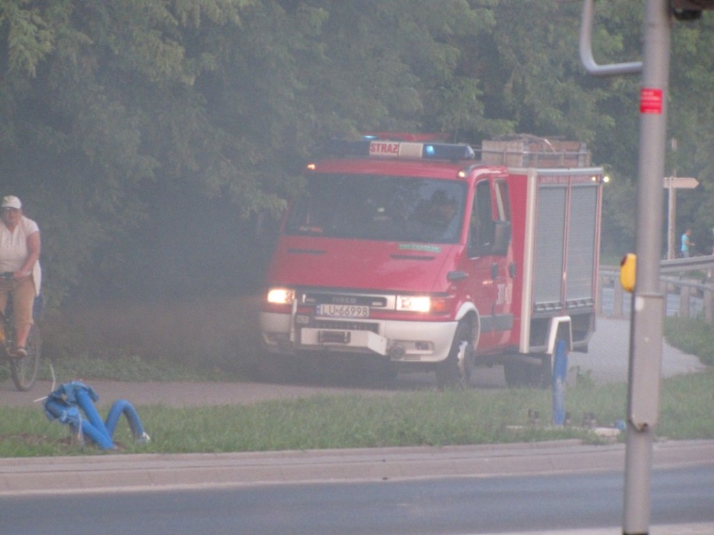 Zagrożenia pożarowe w Lublinie