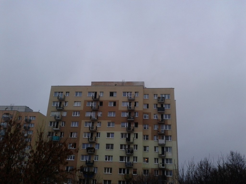Ul. Poturzyńska: Pożar w szybie windy