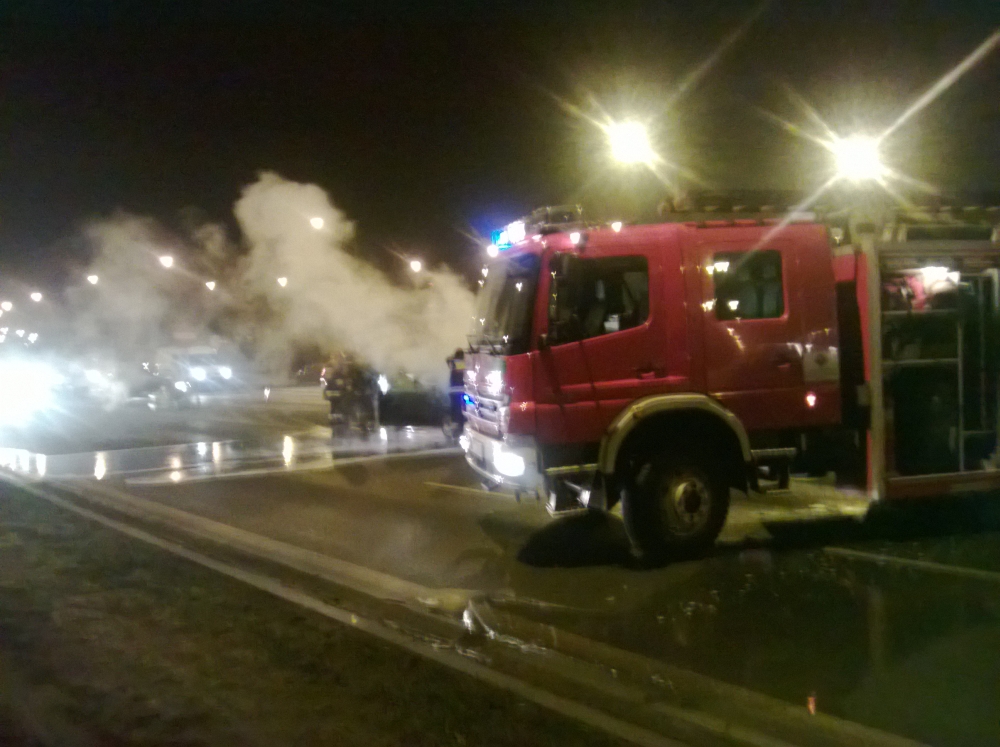 Kolejny pożar samochodu. Tym razem w Lublinie Lublin112