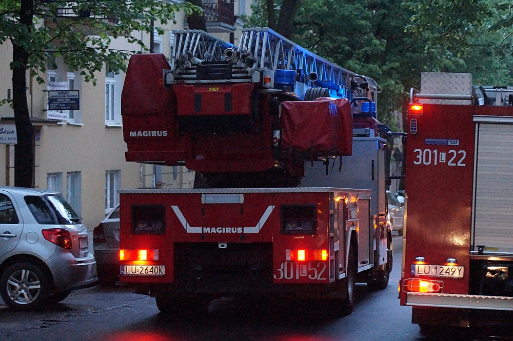 Lublin: Zapaliła się zmywarka, spłonęła kuchnia