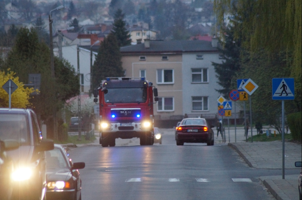 Zderzenie dwóch aut na Majdanku. Jedna osoba trafiła do szpitala