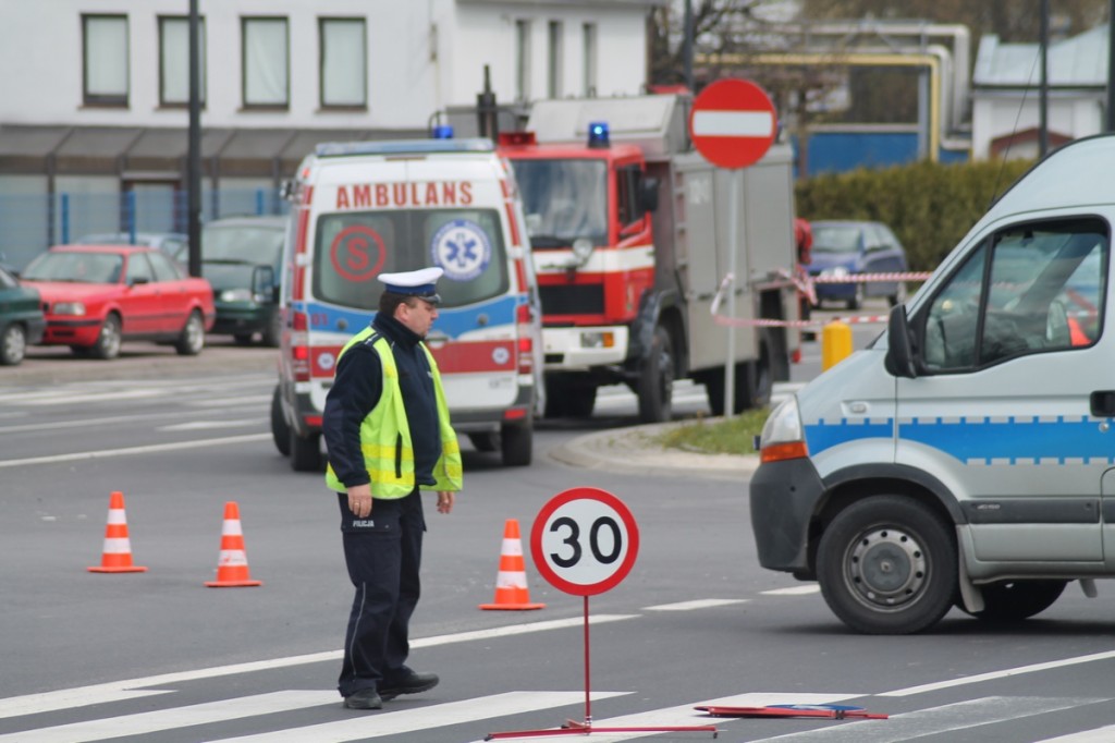 Poważny wypadek na ul. Wrotkowskiej. Jedna osoba nie żyje druga w krytycznym stanie  AKTUALIZACJA