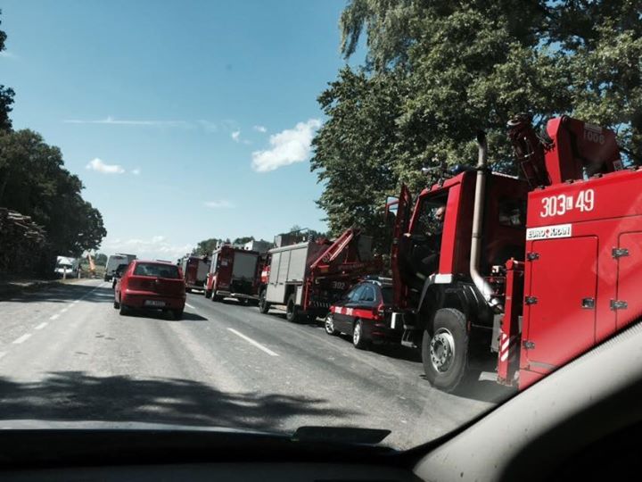 Tragiczny wypadek na budowie obwodnicy Lublina. Ciężarówka przejechała kierującego ruchem