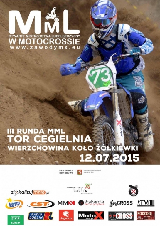 12 lipca w Wierzchowinie odbędzie się 3 runda Mistrzostw Lubelszczyzny w Motocrossie
