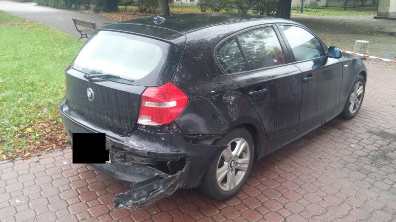 Puławy: Zderzenie peugeota z bmw. Dziecko trafiło do szpitala