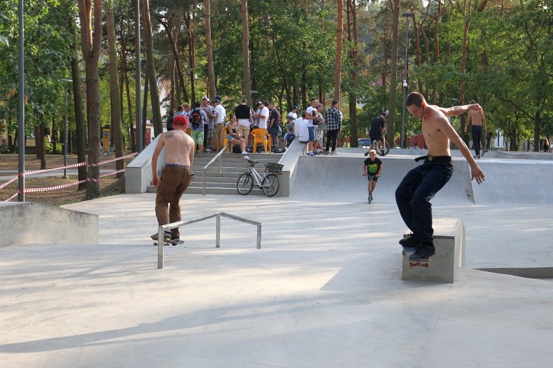 Największy w województwie skatepark oddano do użytku w Tomaszowie Lubelskim