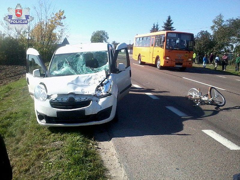 Chojno Nowe: Samochód potrącił rowerzystkę. Kobieta zginęła na miejscu