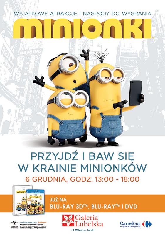 Zlot fanów Minionków już w najbliższą niedzielę w Lublinie