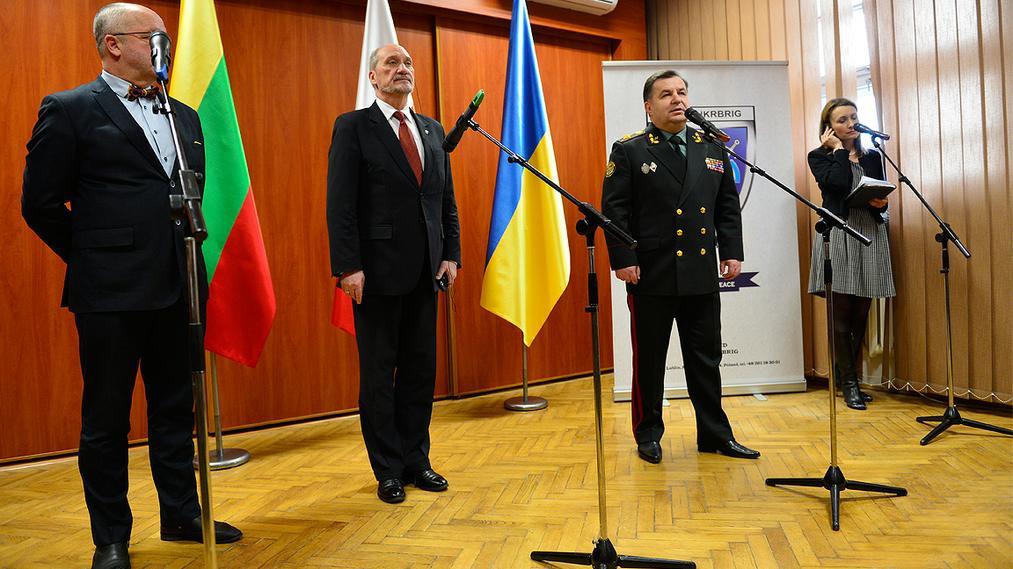 W Lublinie odbyło się spotkanie ministrów obrony Polski, Litwy i Ukrainy