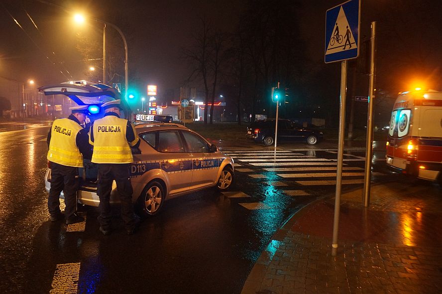 Lublin: Potrącił na przejściu dla pieszych dwie kobiety