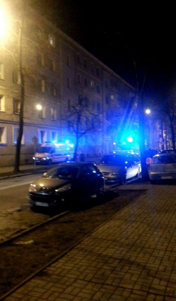 Lublin: Pożar w kamienicy na ul. Chopina, jedna osoba ranna