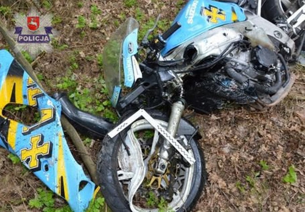 Szymanowo: Przewrócił motocyklem daewoo. 29-latek zginął na miejscu