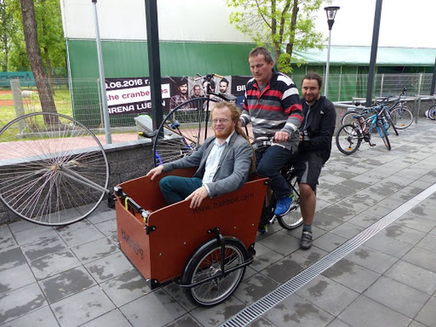 W Lublinie rusza wypożyczalnia roweru cargo.  Można nim przewozić ładunki lub dzieci