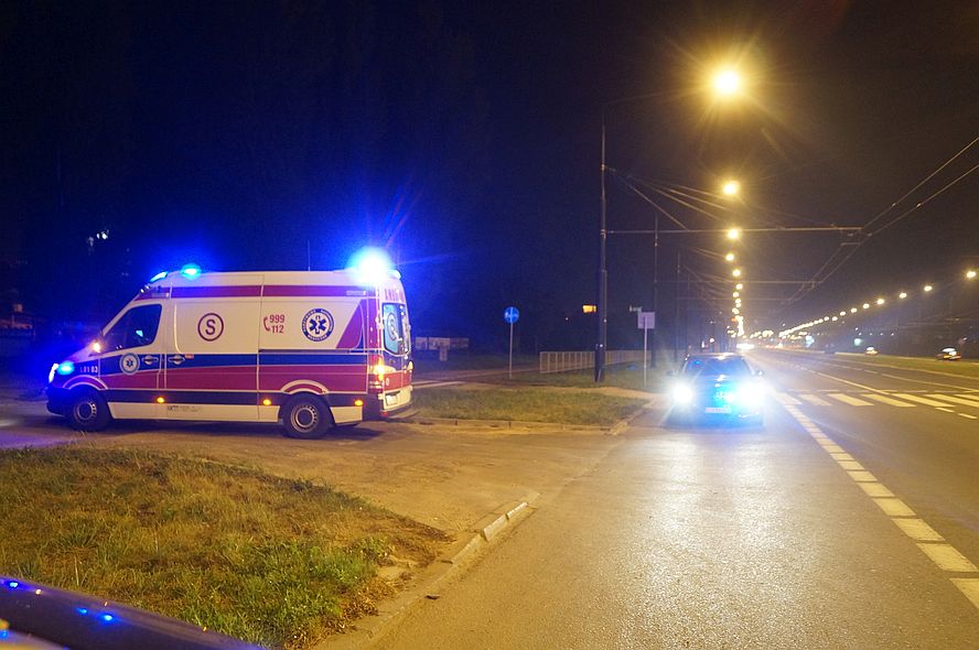 Lublin: Dwaj rowerzyści zderzyli się na drodze rowerowej. Jeden trafił do szpitala