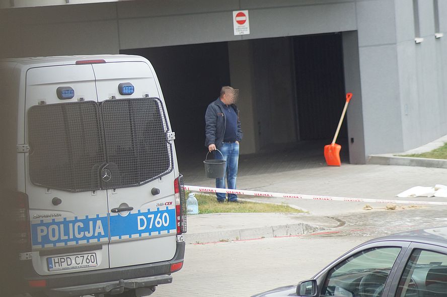 Lublin: Mężczyzna wypadł z balkonu. Zginął na miejscu