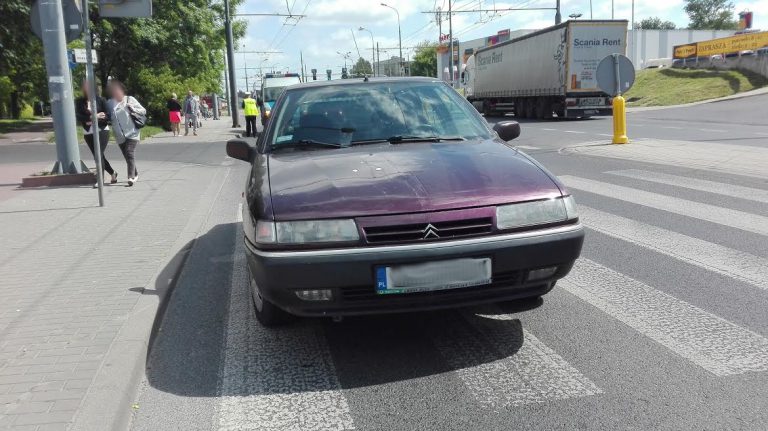 112 Lublin Citroen Uderzył W Skuter