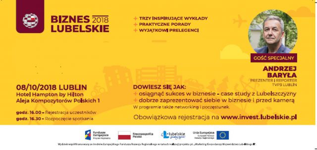 Bezpłatne szkolenia dla przedsiębiorców: Biznes Lubelskie 2018 w Lublinie