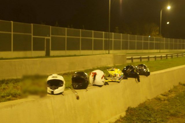 Wypadek motocyklistów na wjeździe do Lublina. Jedna osoba trafiła do szpitala (zdjęcia)